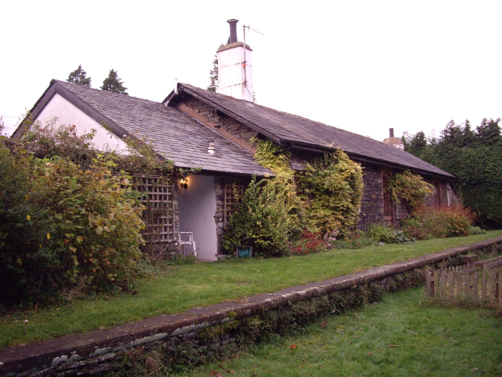 Photograph of The station house at Torver