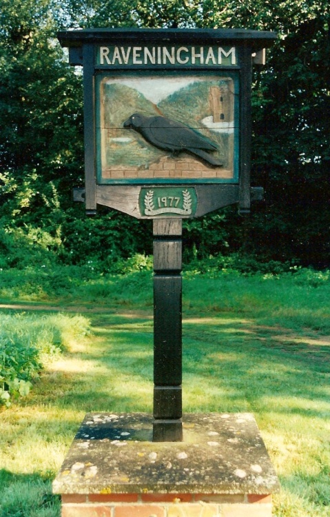 Village sign