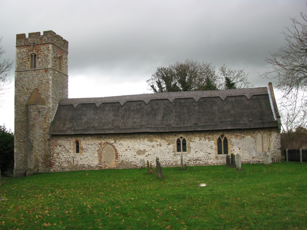 Barnby Church, back view