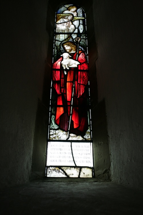 Stained glass window