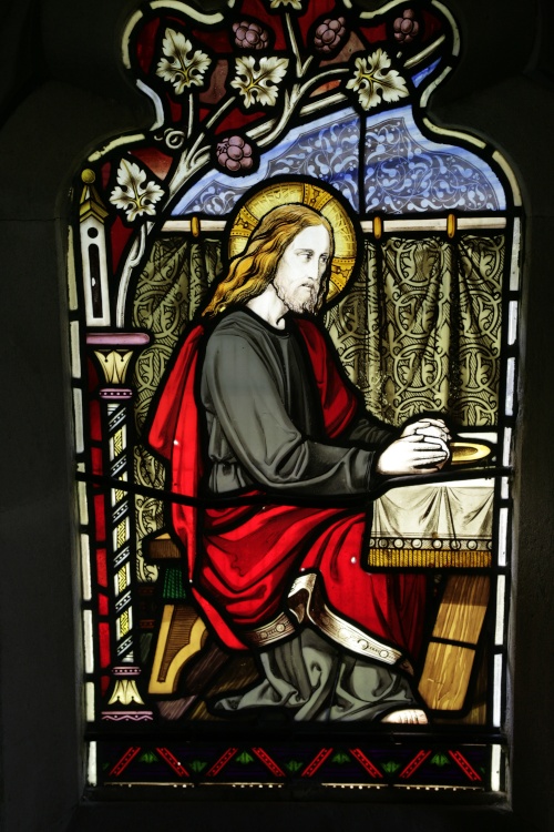 Stained glass window
