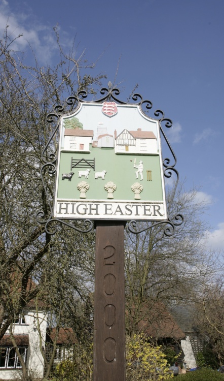 Village sign