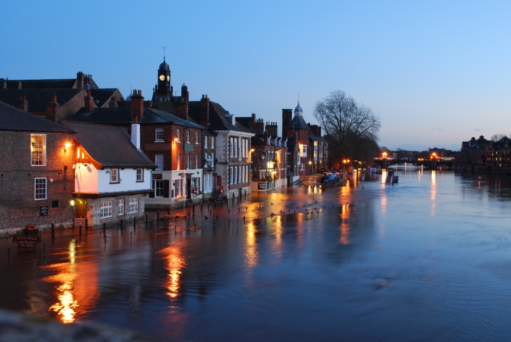 Flooded Kings Arms Pub