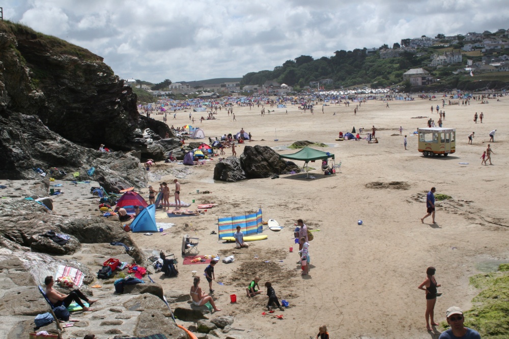 Photograph of Polzeath beach