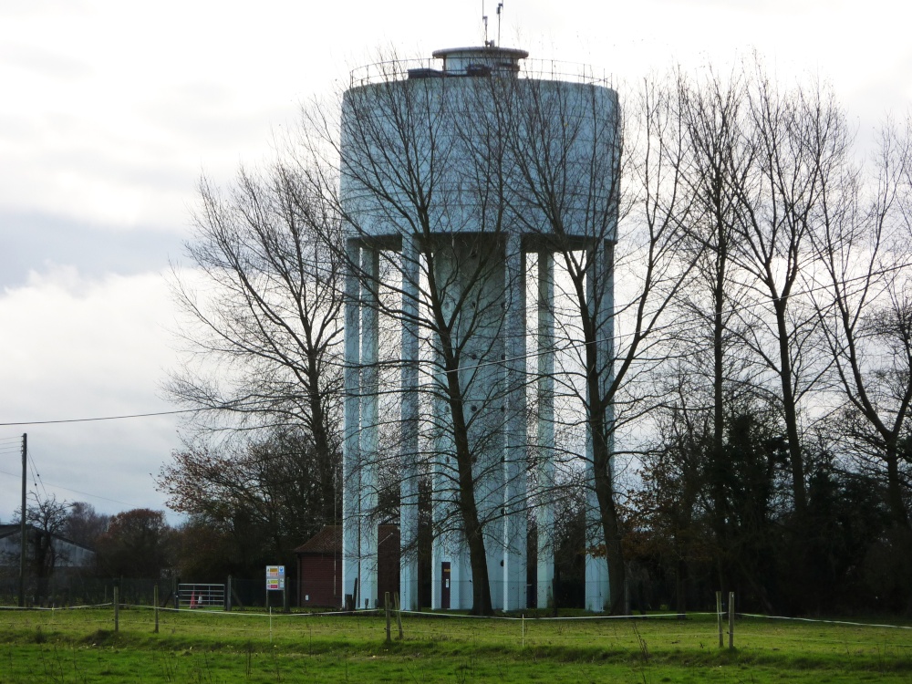 Photograph of St. Michaels Water Tower.