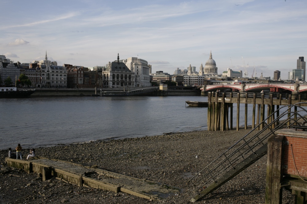 Thames and the skyline