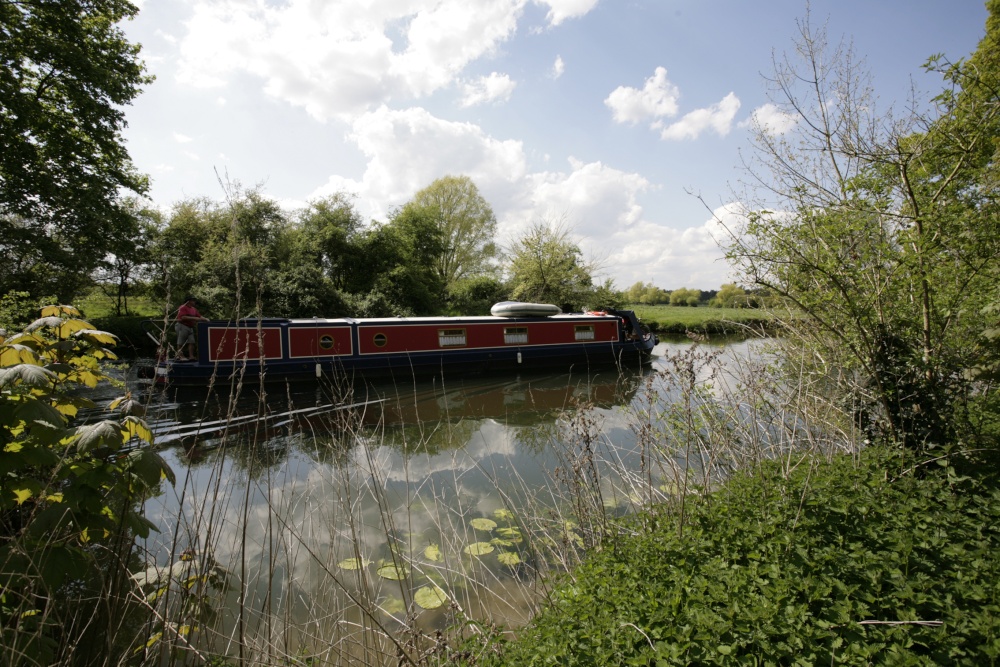 Houseboat on the River Nene