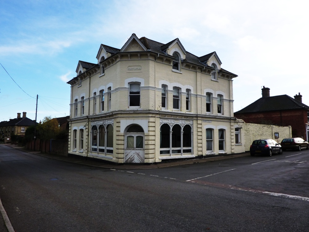 A corner house which was the former Post Office