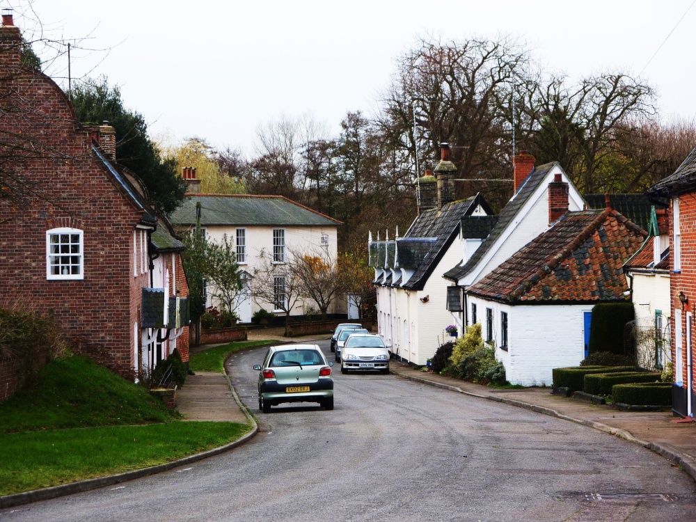 A view of the village