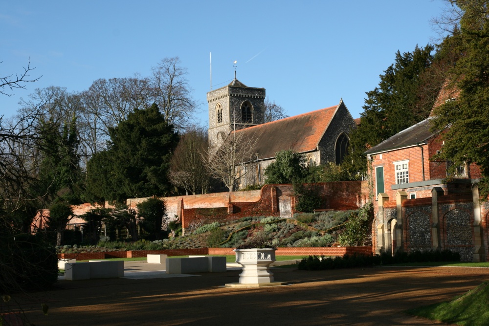 Caversham Court Gardens and St. Peter's Church