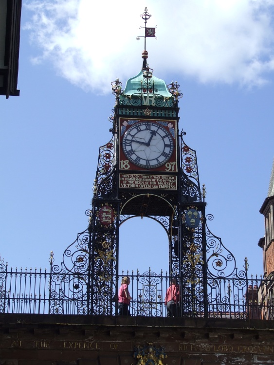 Victorian clock tower