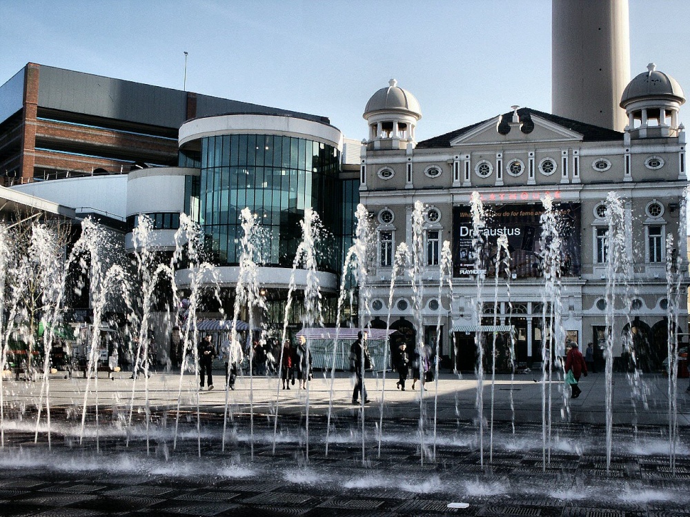 Fountain Liverpool city centre