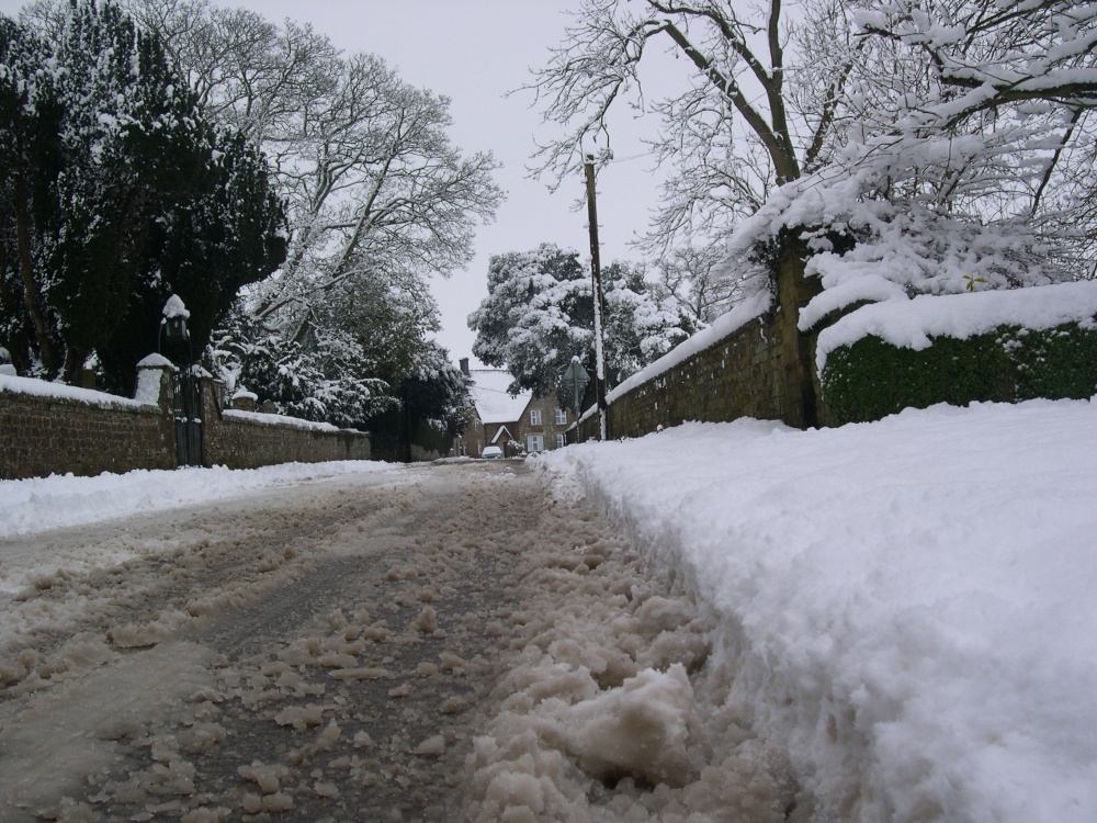 Photograph of High St, Culworth.