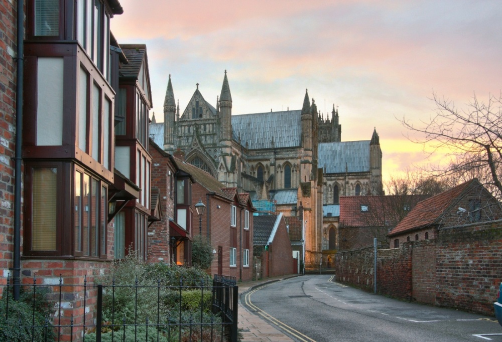 Photograph of Beverley Minster view 003
