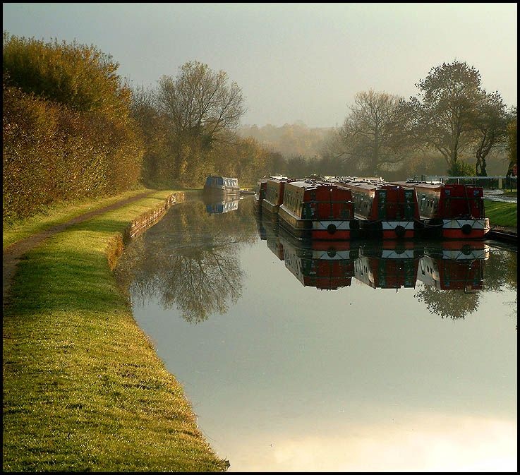 Photograph of Barges at Gayton