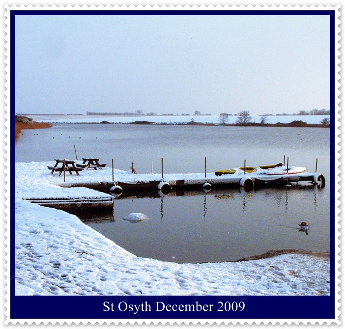 St Osyth in the snow 2009