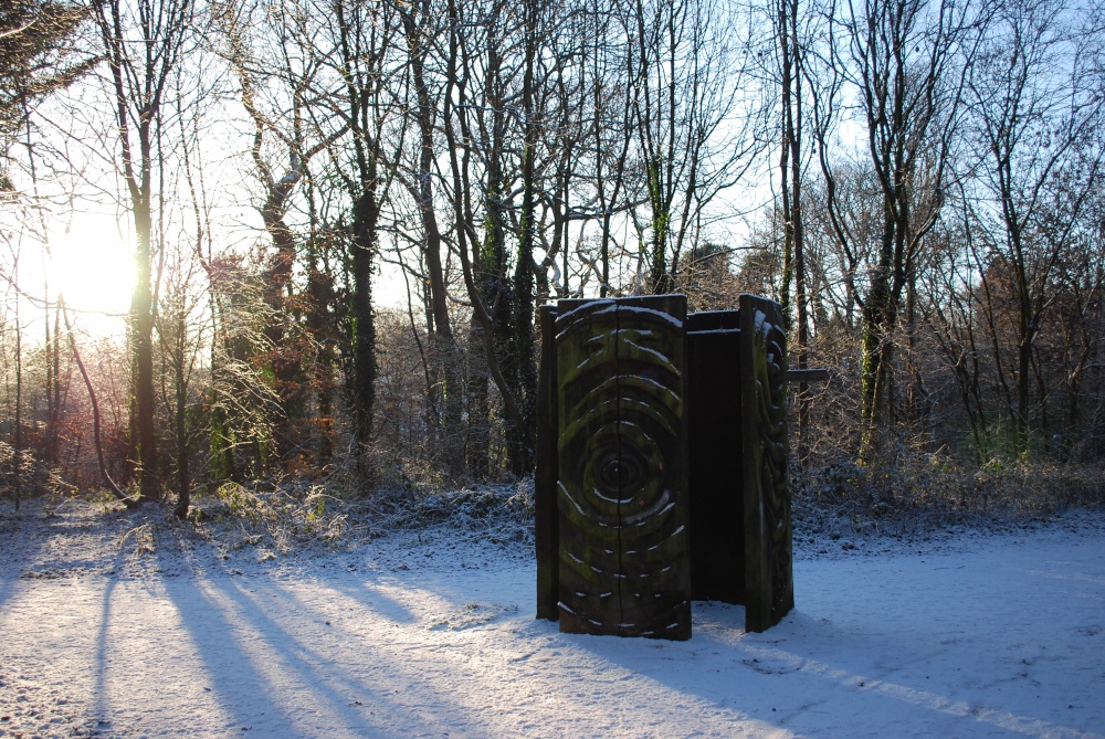 Saltwells in the December snow