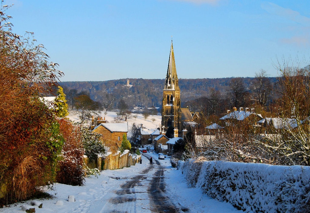 Photograph of Edensor Village, Derbyshire