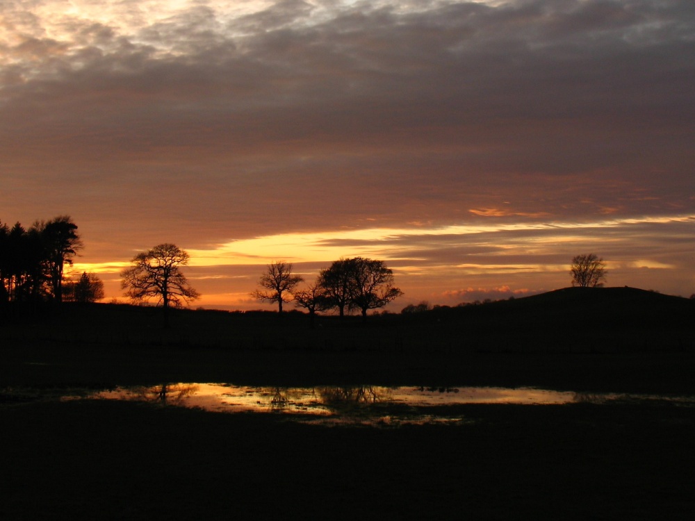 Photograph of Sunset at Capernwray Hall