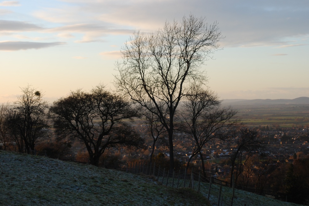 Photograph of View from Cleeve Hill
