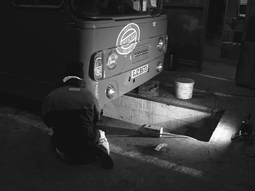 Early morning repairs