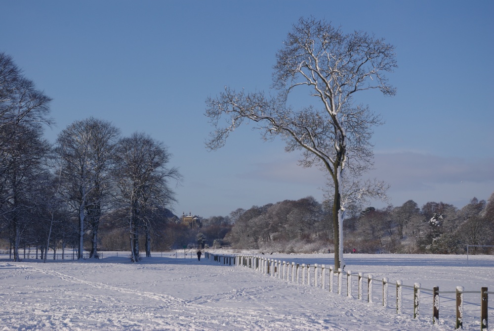 Pleasington Priory from Pleasington playing fields