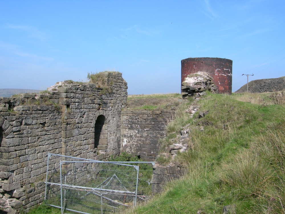 Engine house and ventilation shaft.