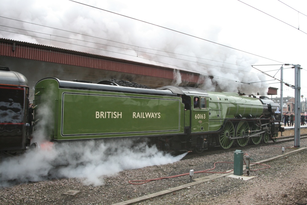 Tornado named by Their Royal Highnesses The Prince of Wales and The Duchess of Cornwall  at York Station