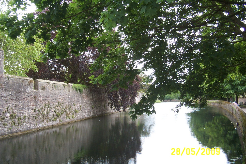 Archbishop's Palace - the moat