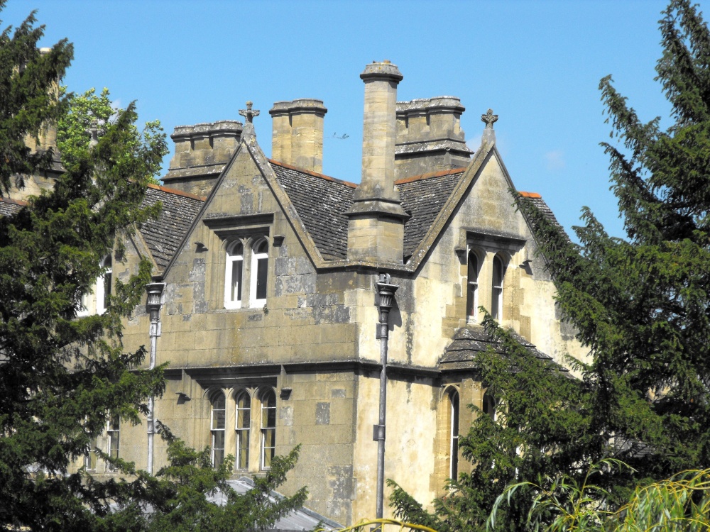 Against an Oxford blue sky