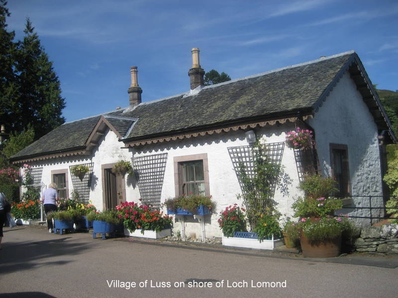 Photograph of Village of Luss, Scotland