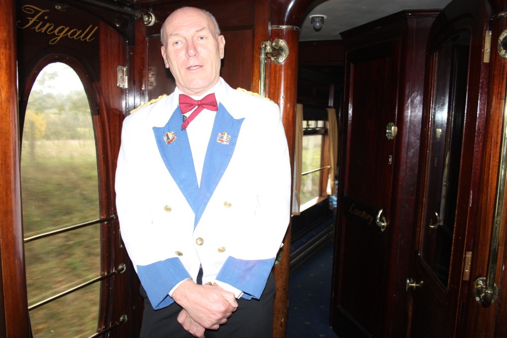 On a Pullman Coach at Sheffield Park photo by Raymond Thurlby