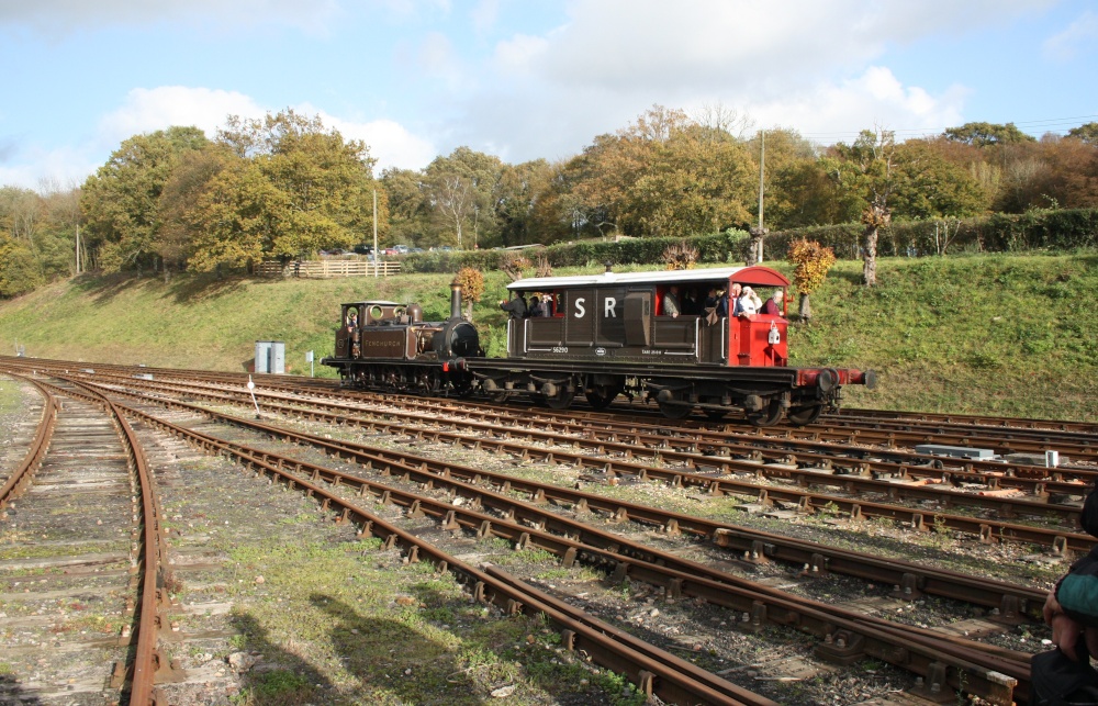 Arriving at Sheffield Park