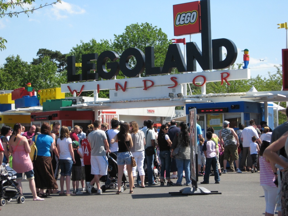 The Entrance to Legoland Windsor