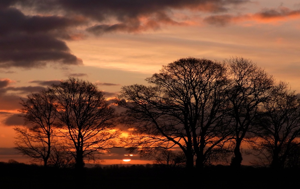 Photograph of Cotswold sunrise