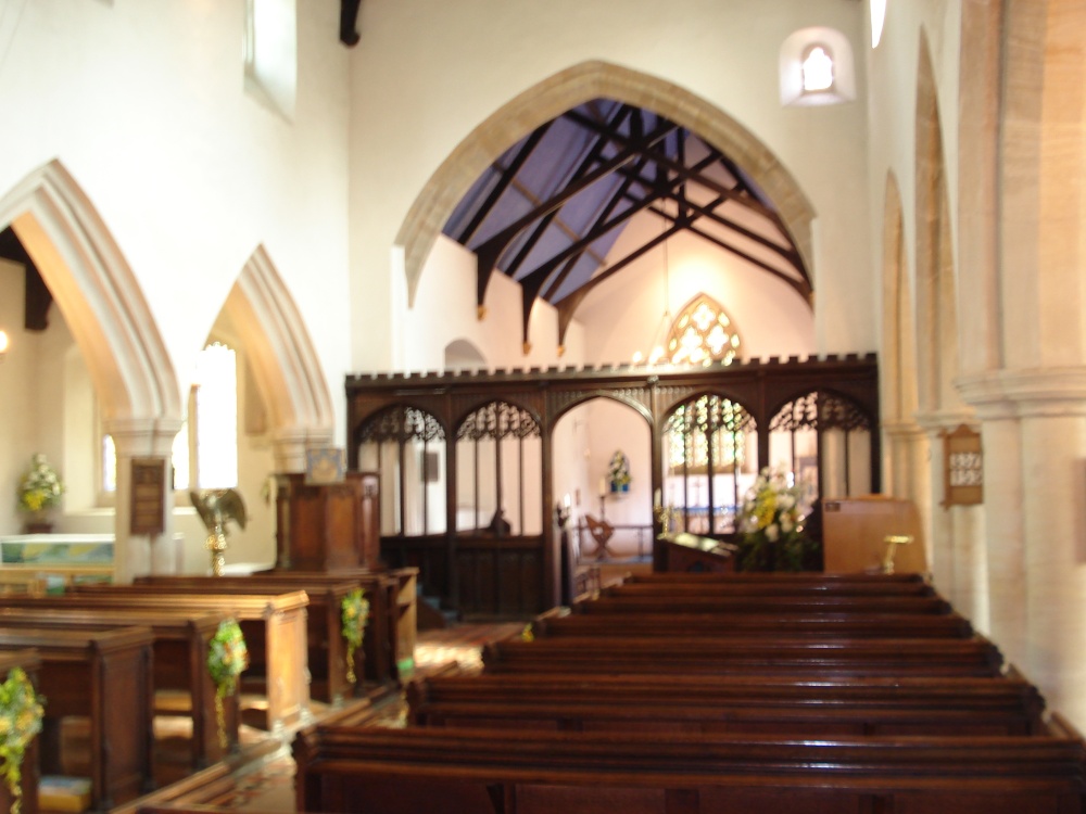 Photograph of Interior, Stagsden Church