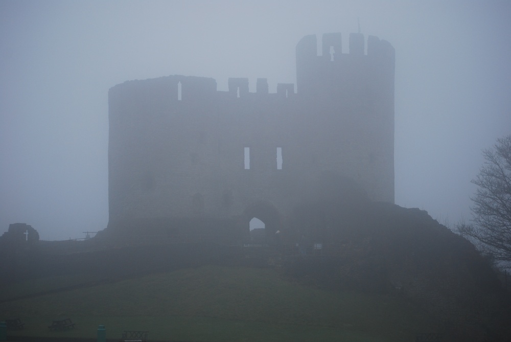 Castle in the mist photo by Stephanie Jackson