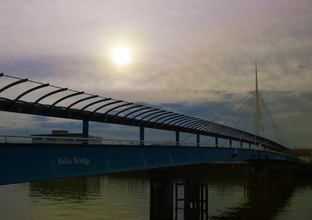 Footbridge over the River Clyde