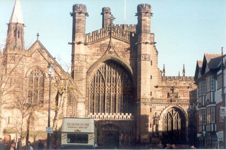 Chester Cathedral 1991 photo by cathyml