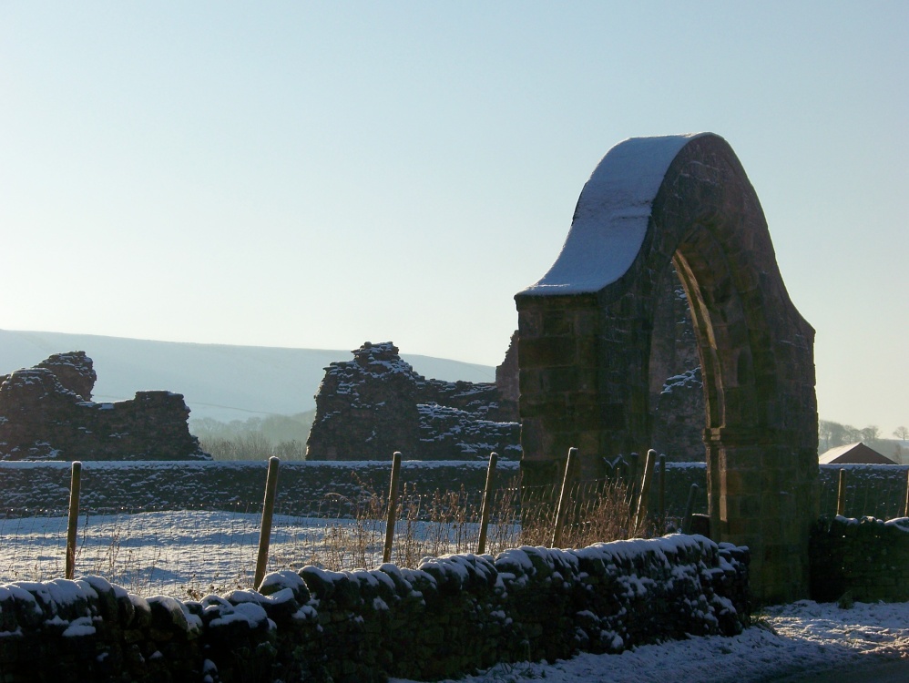 Photograph of Arch near Sawley Abbey