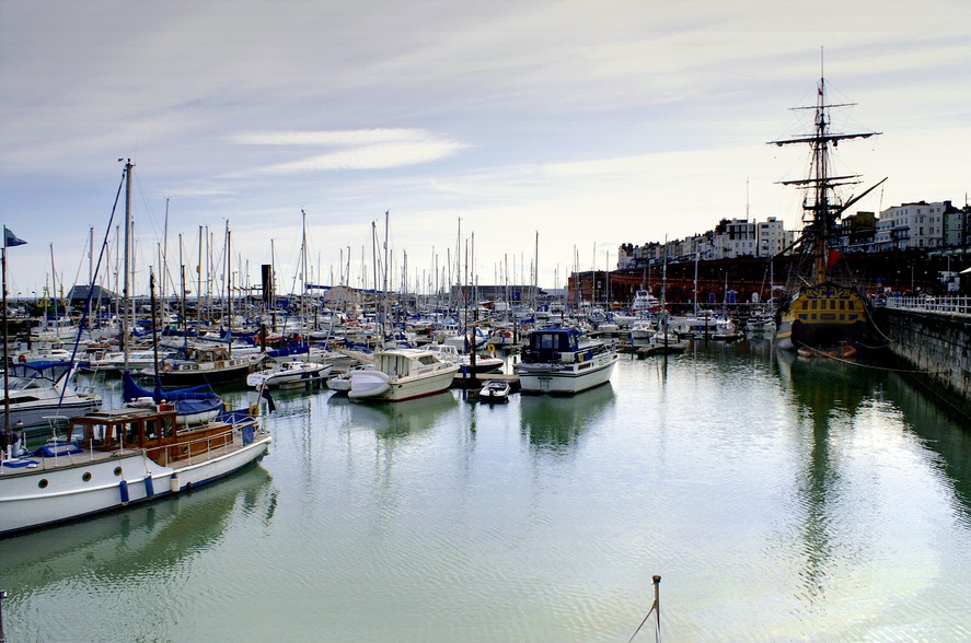 Photograph of The harbour.