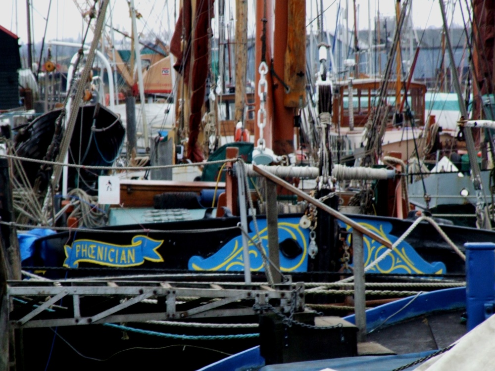 Boats at Hythe Quay
