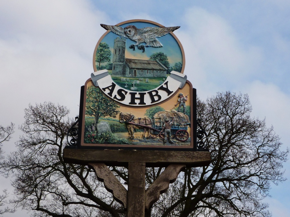 Ashby Dell, Village Sign