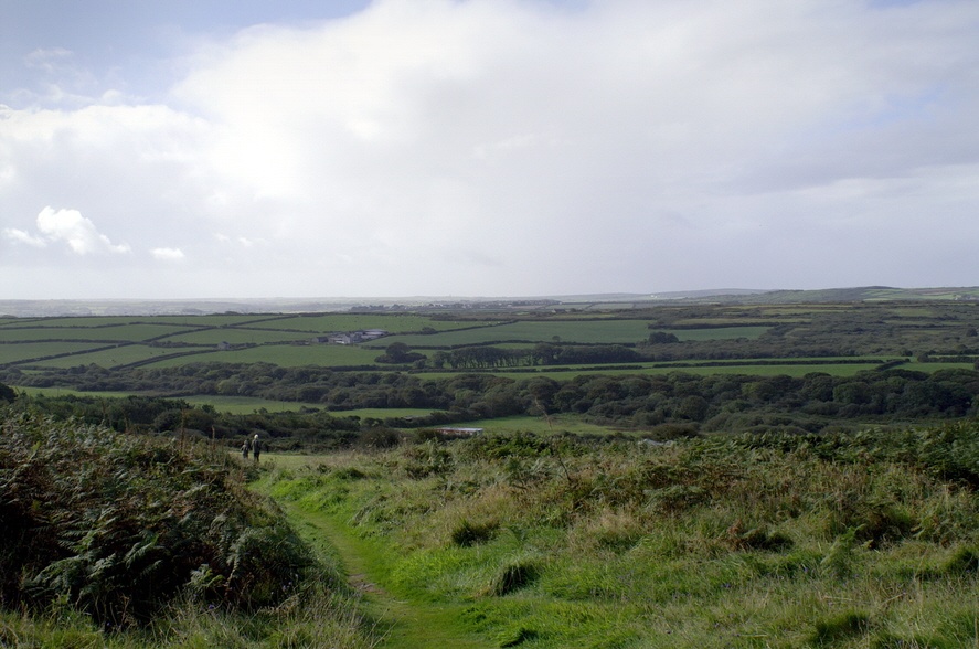 From here you can see for miles.