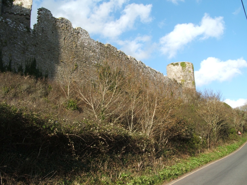 Manorbier Castle photo by Chris Williams
