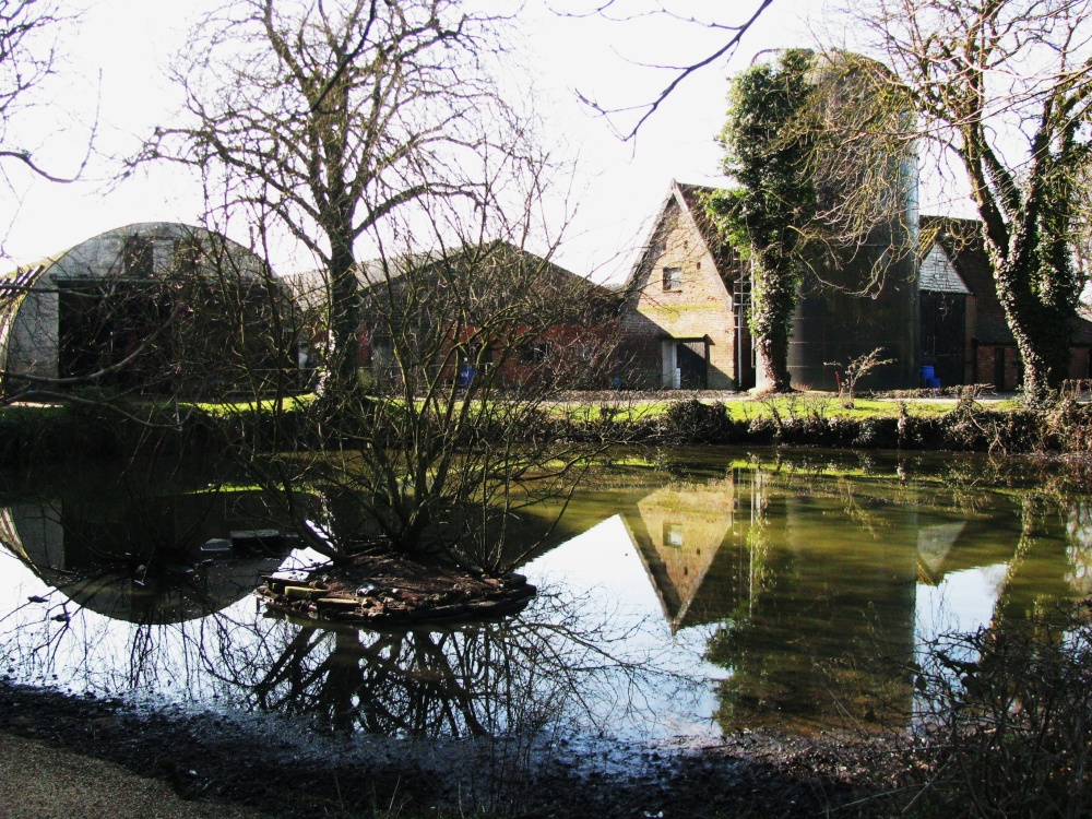 Photograph of Opposite the Church, Weybread