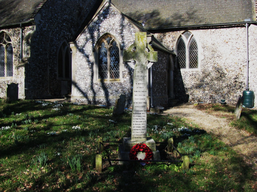 Photograph of Brampton War Memorial