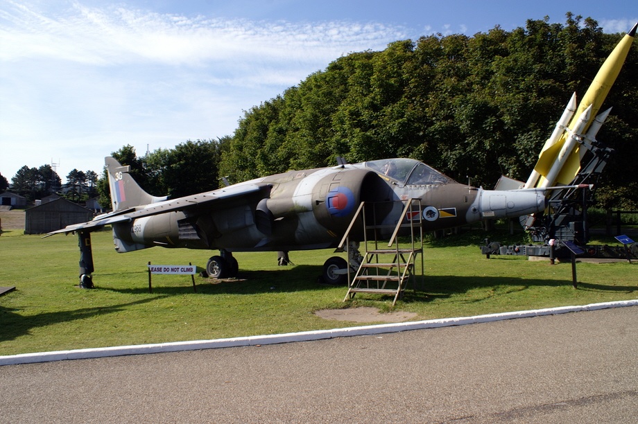 Harrier Jump jet 1987.