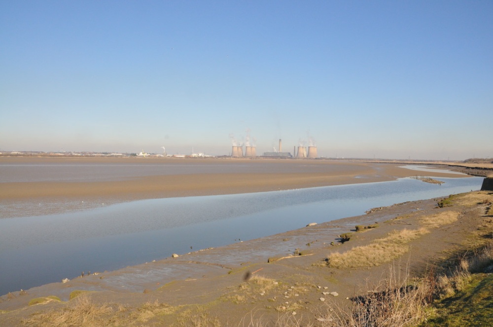 Cuerdley Cross power station from Runcorn