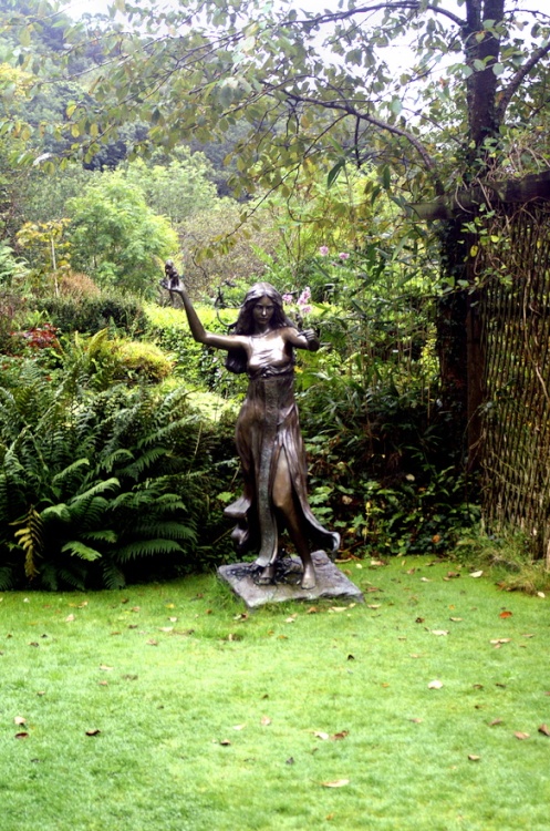 Fairy in the garden.